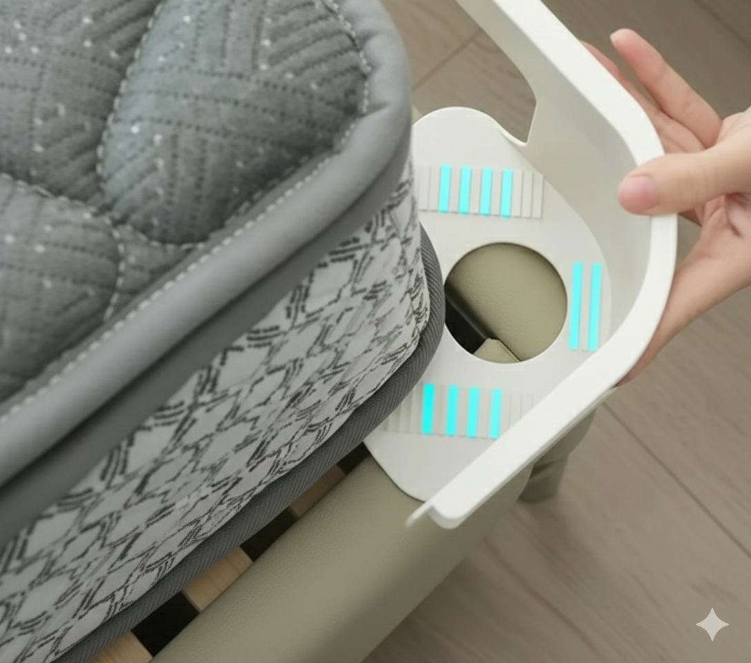 MagicGrip - 4 Clips tensores de esquina para sábanas.